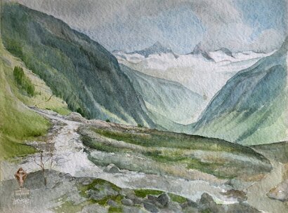 Habachtal 1972 unsigniert