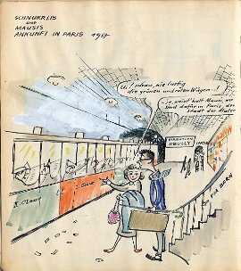 Urlaub in Paris 1957