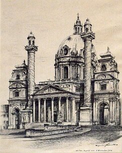 Karlskirche, Wien, 